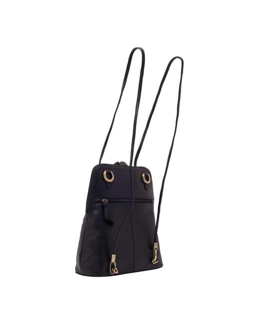 Lloyd Baker Black Shirdi Leather Backpack