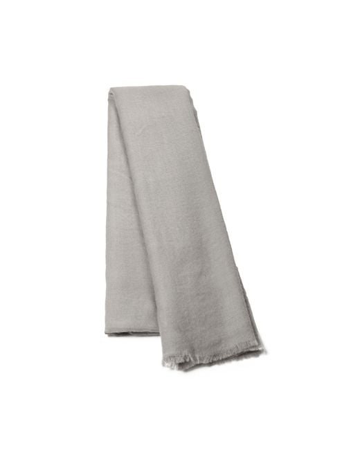Heritagemoda Gray Handmade Cashmere Scarf for men