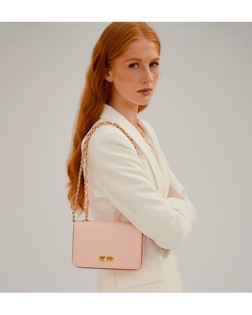 Apatchy London Pink The Grace Leather Bag