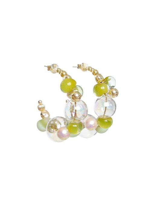 Malolo Jewelry Metallic Sea Foam Earrings Original