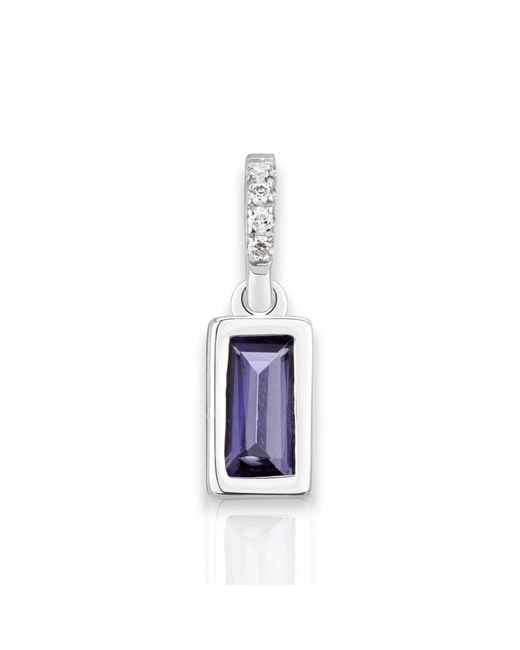Hillary Alexandria White Maxi Iolith Charm