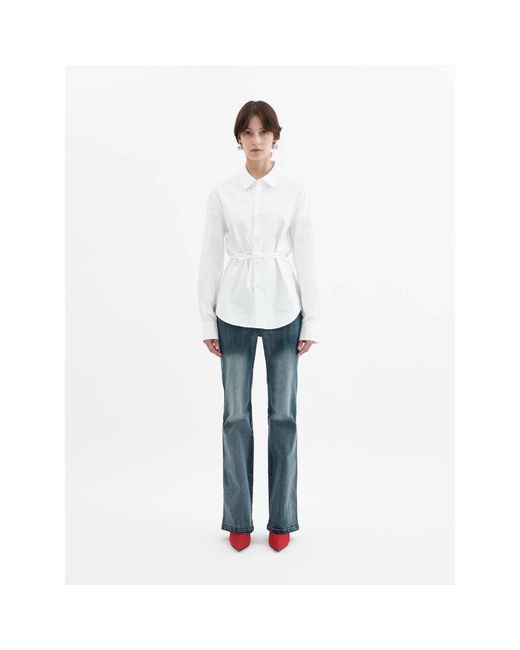 Jakke White Tie Shirt