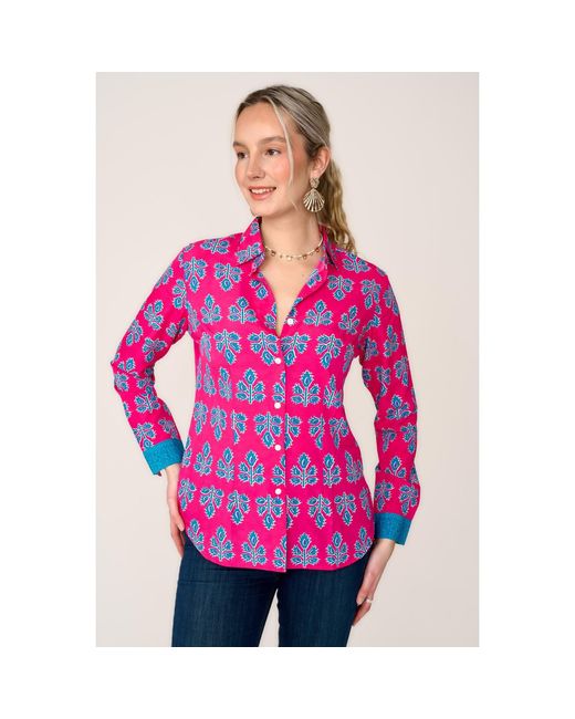 At Last Purple Mayfair Shirt