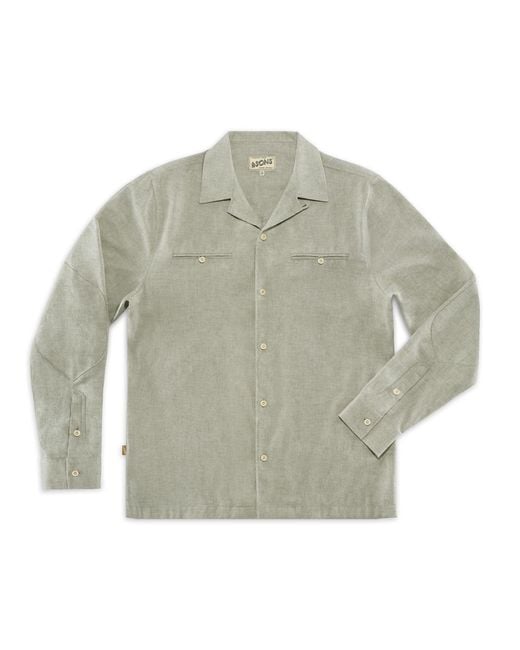 &SONS Trading Co Green Fender Shirt Seagrass for men
