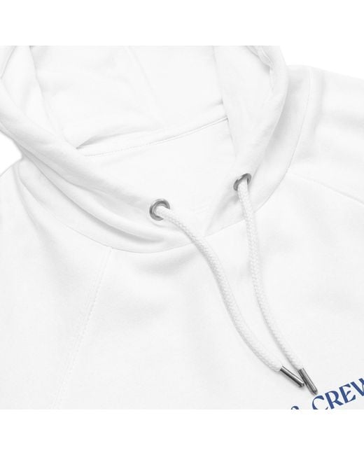 Anchor and Crew White Three Celeste Editions Organic Cotton Hoodie for men