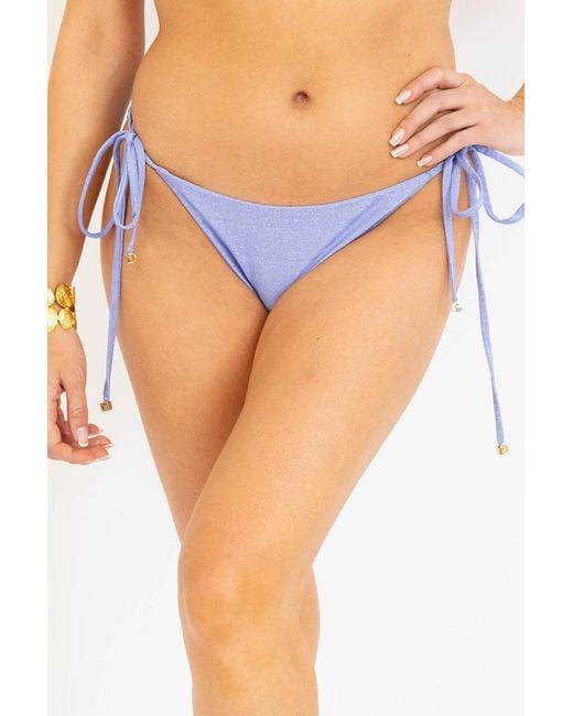 Leyla Maya Ltd Purple Millie Bikini Bottoms