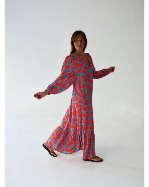 Mind Traveler Red Micaela Dress