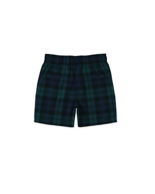 Éclectique Blue Plaid Shorts for men
