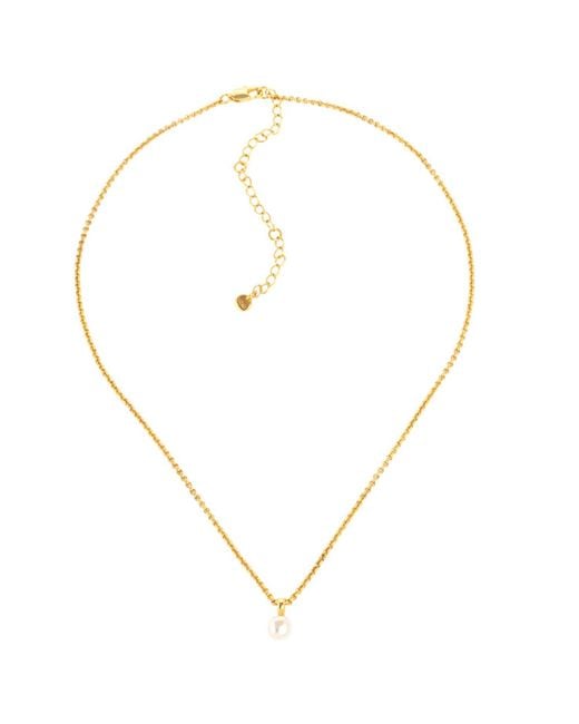 Uchi and Soto Metallic Shinju Pearl Necklace