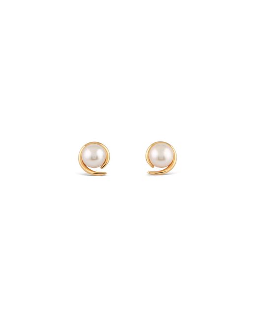 Dinny Hall Metallic Toro Pearl Studs