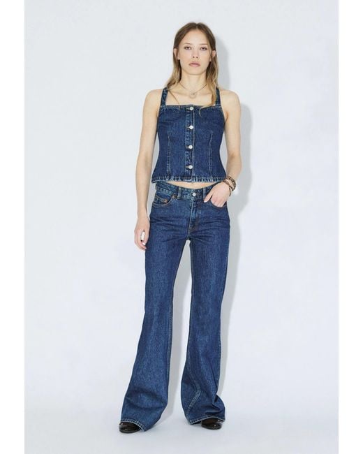 Dr. Denim Blue Niamh Top