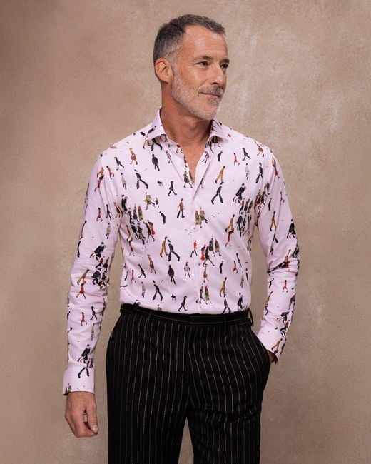 Blake Mill Pink Lowry: Going To Work Shirt for men