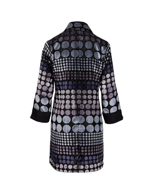 At Last Blue Amanda Velvet Shirt