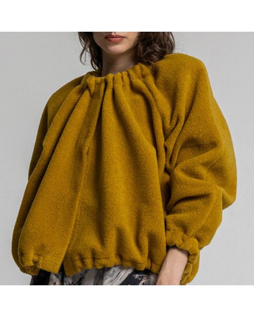 ARTISTA Yellow Sun Oversized Jacket