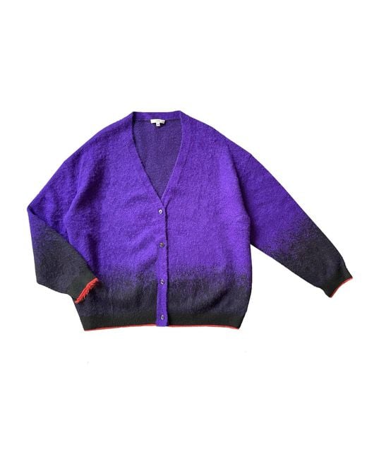 Arto. Purple I Found Light Premium Brushed Mohair Cardigan