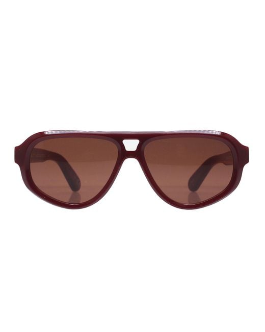 Reality Eyewear Brown Luxe Ryder Merlot