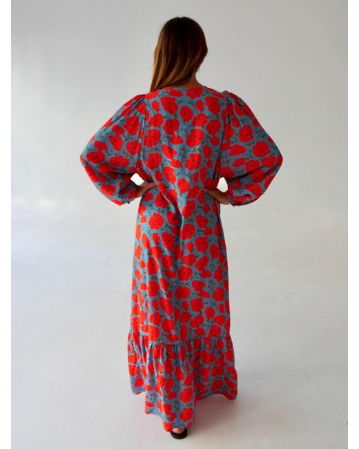 Mind Traveler Red Micaela Dress