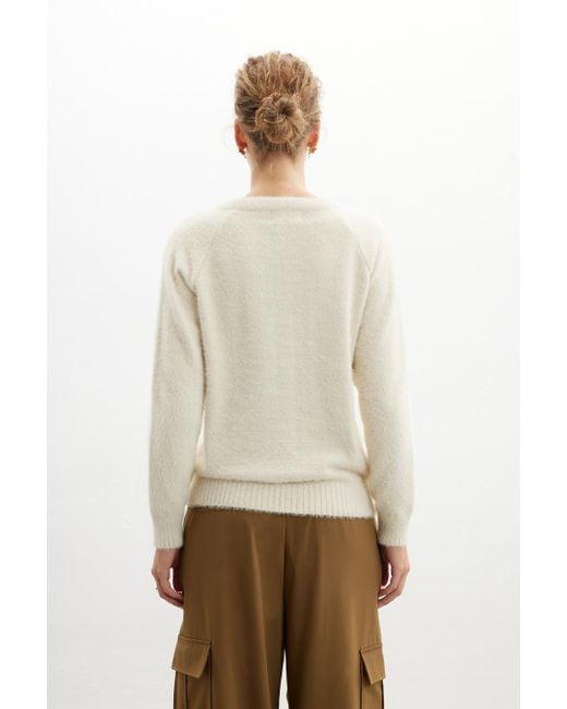 Puffy pullover shop