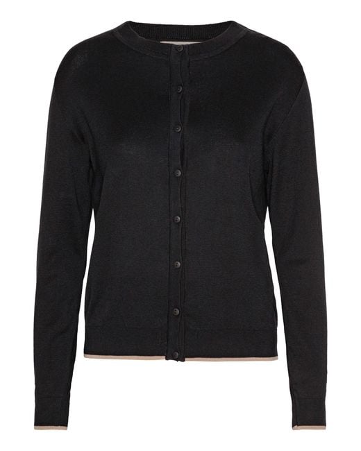 GROBUND Black Rine Knit Cardigan