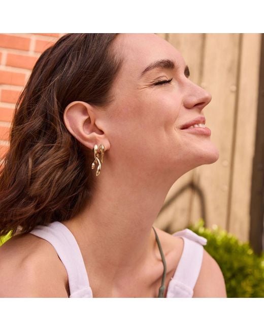 Reis Jewellery Metallic Arinya Duo Earrings