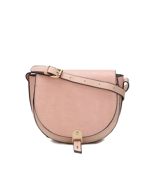 Mkf Collection - J'omor Pink Adalyn Embossed Crossbody Bag