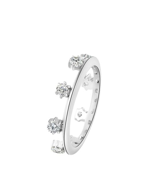 Onewildone Metallic Rizz Eternity Stacking Pinky Ring