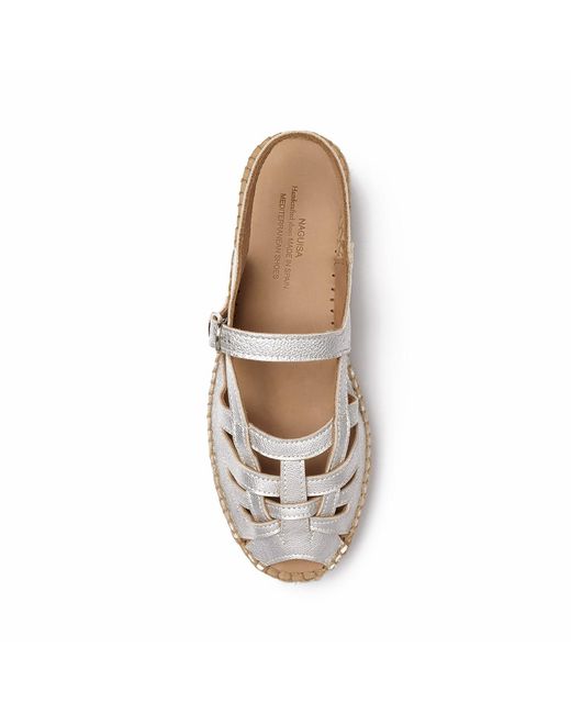 Naguisa White Espadrilles