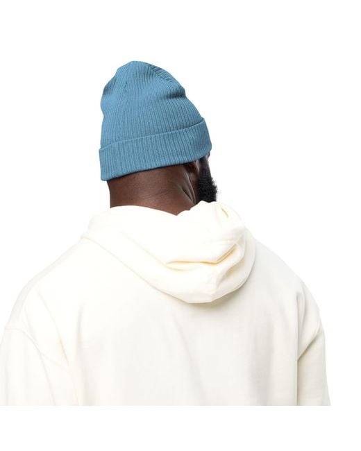 Anchor and Crew Blue Light Dank Gen. Organic Cotton Embroidered Beanie