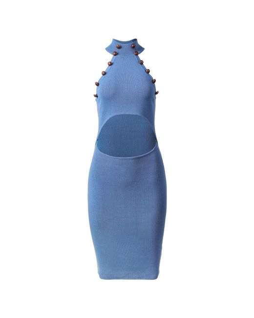 Catnip and Seaweed Blue The Provence Midi Dress