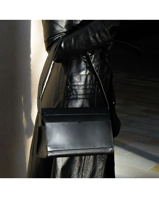 godi. Black The Christy Handmade Adjustable Shoulder Bag
