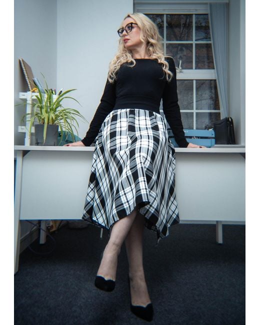 Frock Tales Blue Morven Hanky Skirt