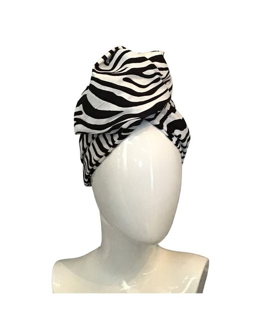 Romer Millinery Black Twisturban Turban