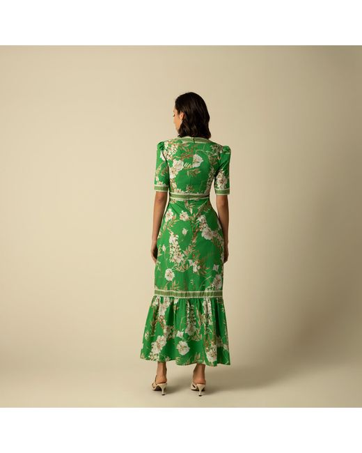 Raishma Green Darcie Dress