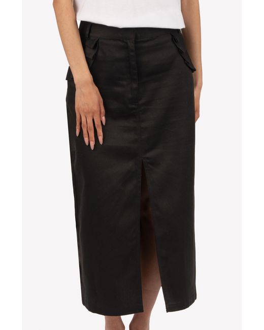 GUILLAUME ALEXANDRE Black Selena Skirt