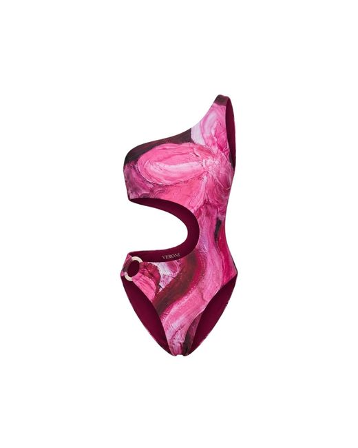 Veroni Swim Pink Petale Fatale One Piece