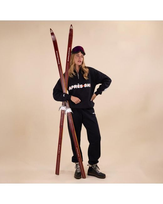 VLD Blue Runyon Après Ski Quarter-Zip