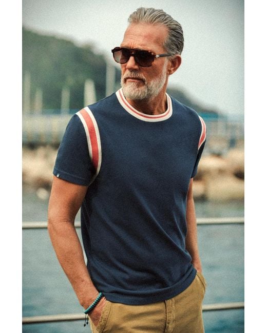 &SONS Trading Co Blue Pasadena T-Shirt for men