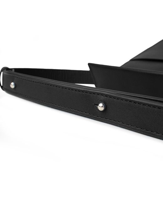 godi. Black The Christy Handmade Adjustable Shoulder Bag