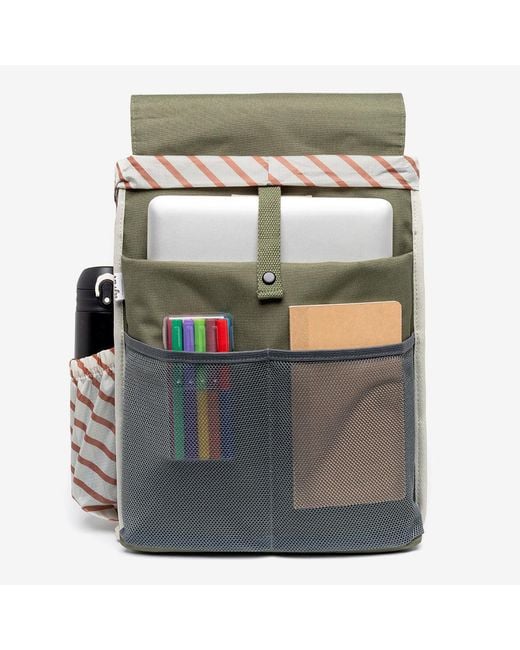Lefrik Green Kaut Backpack for men