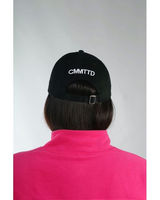 Cmmttd Black Busy Cap