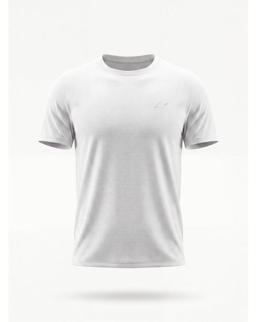 Saved Lab White Performance Tee for men