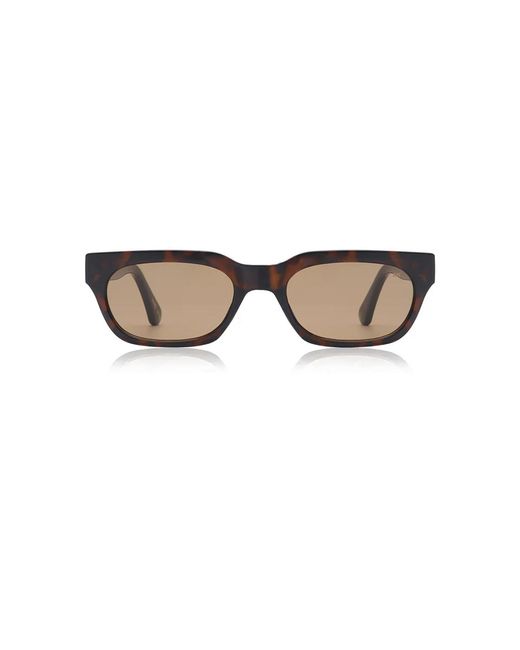 A.Kjærbede Brown Bror Sunglasses Demi Tortoise Lens for men