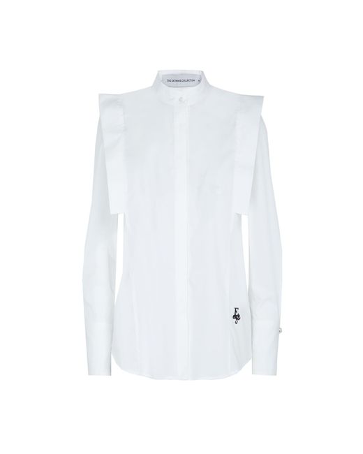 The Extreme Collection White Shirt Mao Collar Lulu