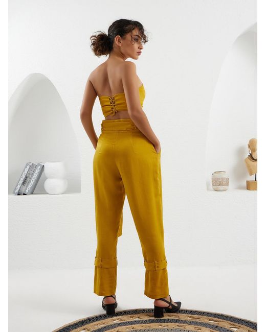 Lumina Eligma Yellow Matador Pants