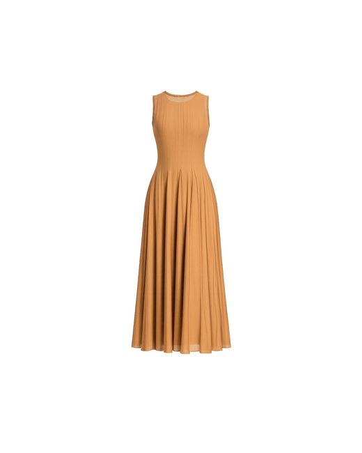 Tantra Spain Sl Metallic Neutrals Long Sleeveless Dress
