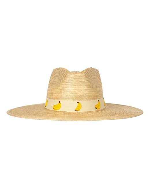SUNSHINE TIENDA Natural Banana Breeze Palm Hat