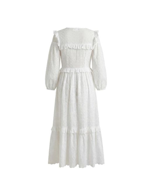 The Well Worn White The Aubrielle Shirtdress