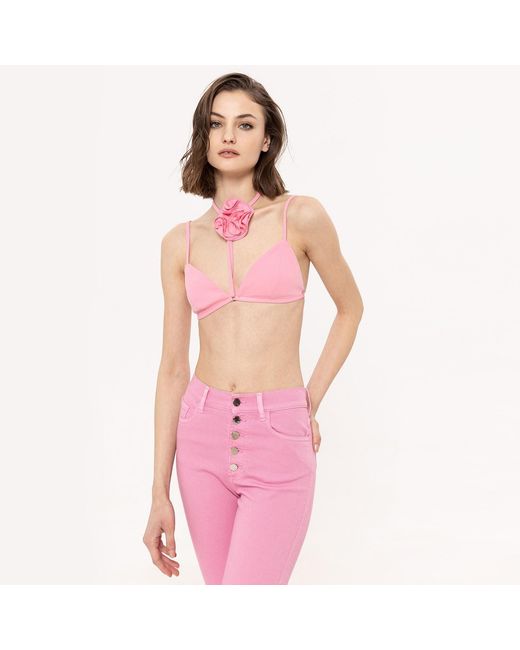 Nissa Spaghetti Straps Top Pink