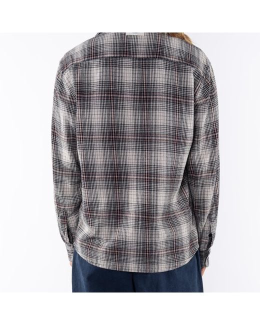 Ariko Metallic Summer Softy Plaid Shirt for men