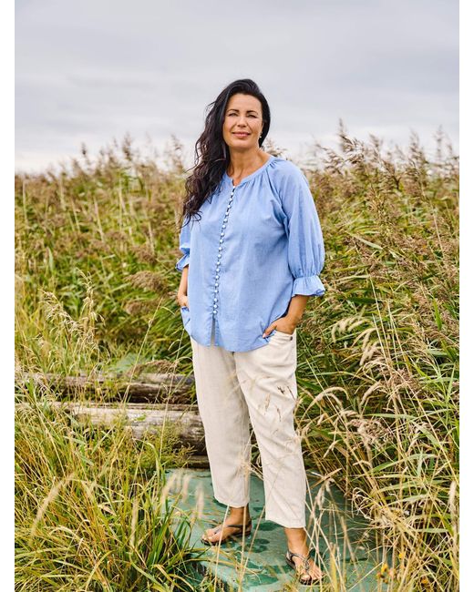 Zoe White Neutrals Lia Pants